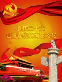 说明: 2022020141宋书锦--喜庆二十大海报